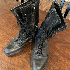 Harley Davidson motorcycle boots